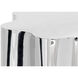 Dahlia 20 X 18 inch Stainless Steel End Table